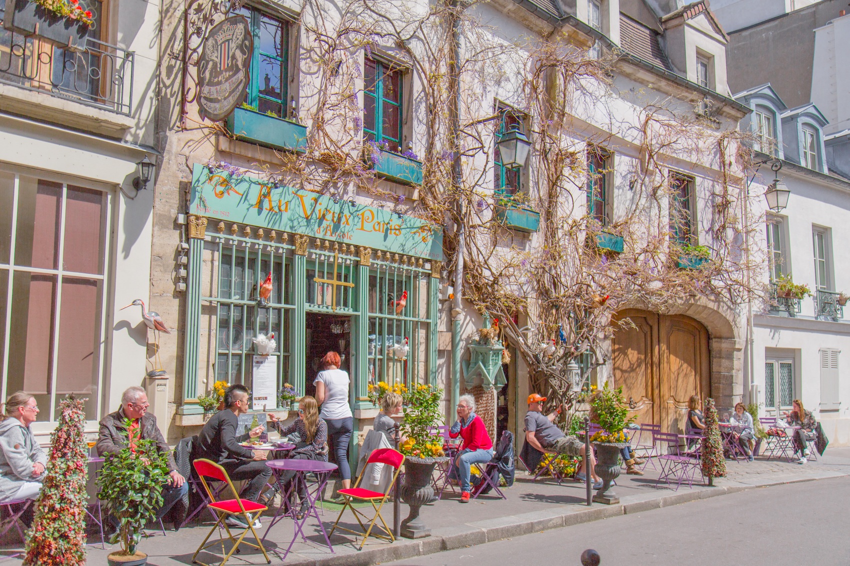 Um dos restaurantes mais lindos de